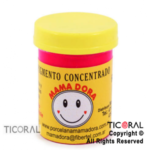 PIGMENTO CONCENTRADO P/PORCELANA FRIA ROSA FLUO X 15GR X 1